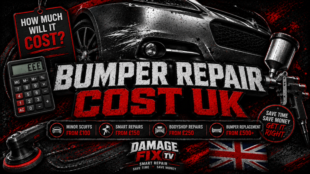 bumper repair cost uk