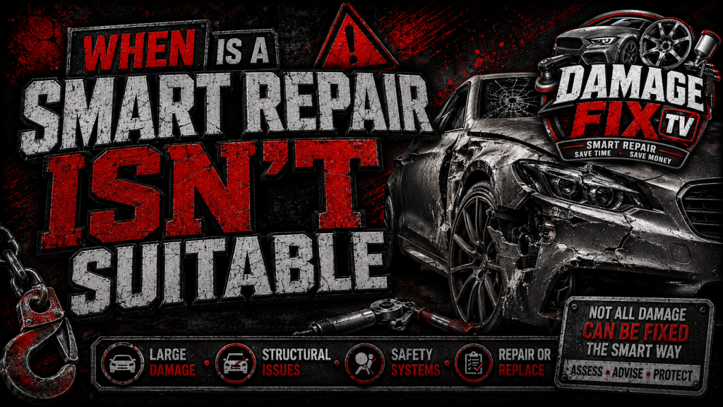 when smart repair isnt suitable