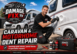 caravan motorhome dent repairs