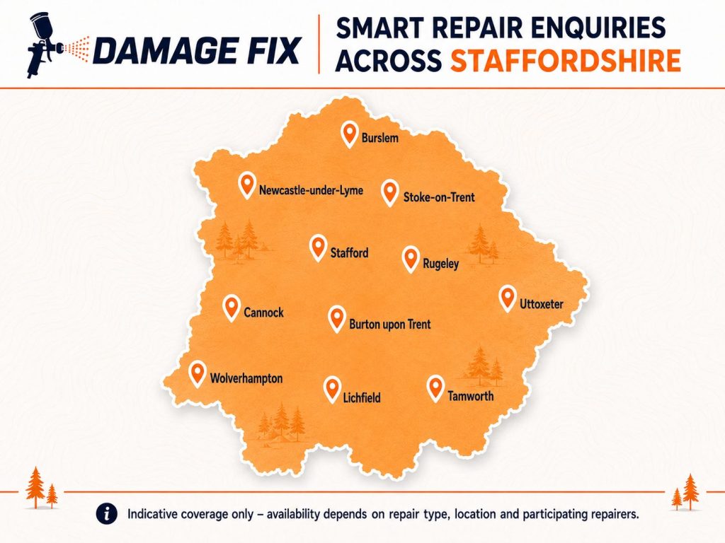 smart repairs staffordshire