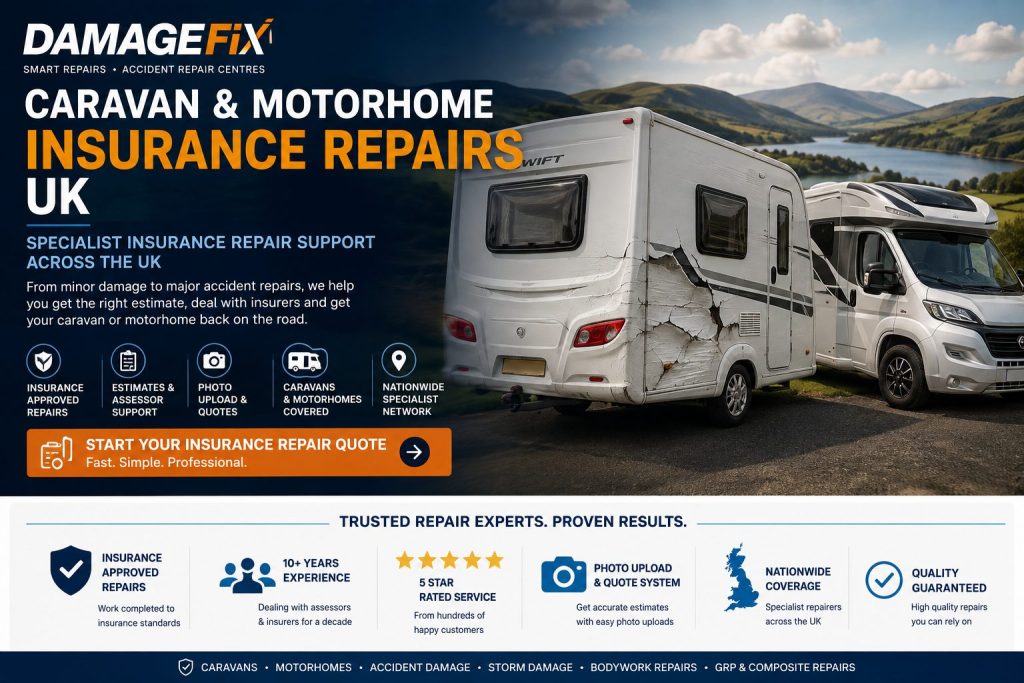 caravan and insurance repair centre