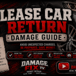 Lease Car Return Damage Guide