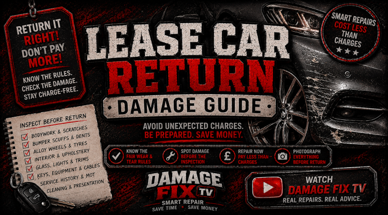 Lease Car Return Damage Guide
