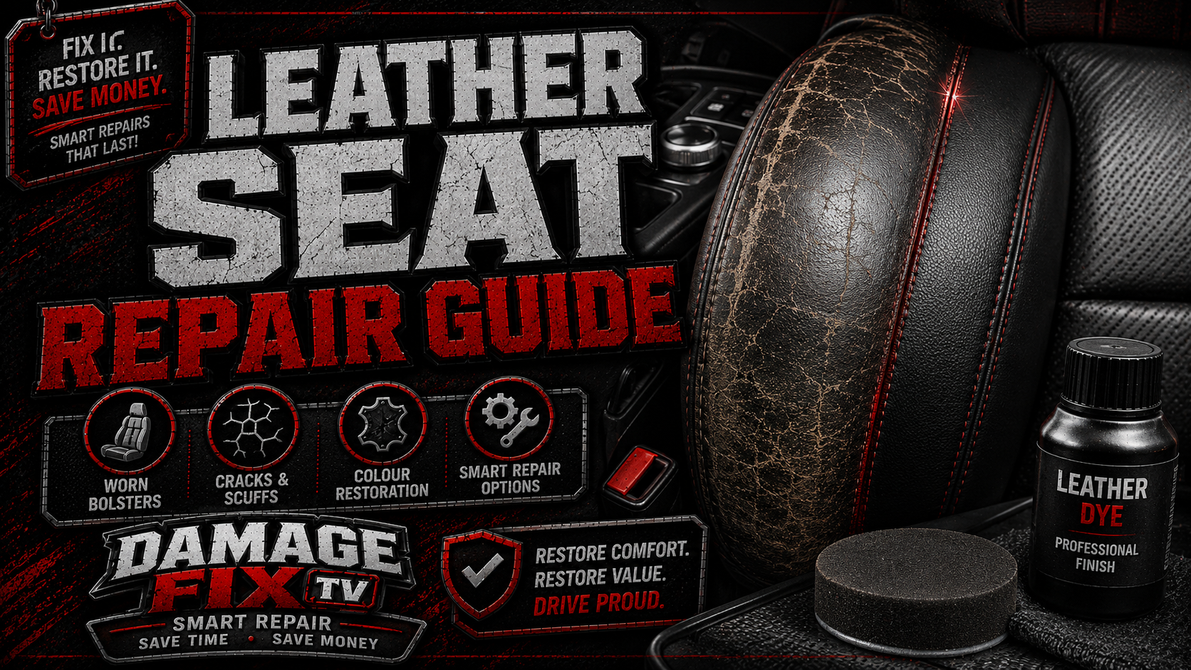 car leather seat repair