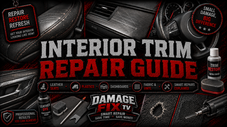 car interior repair guide