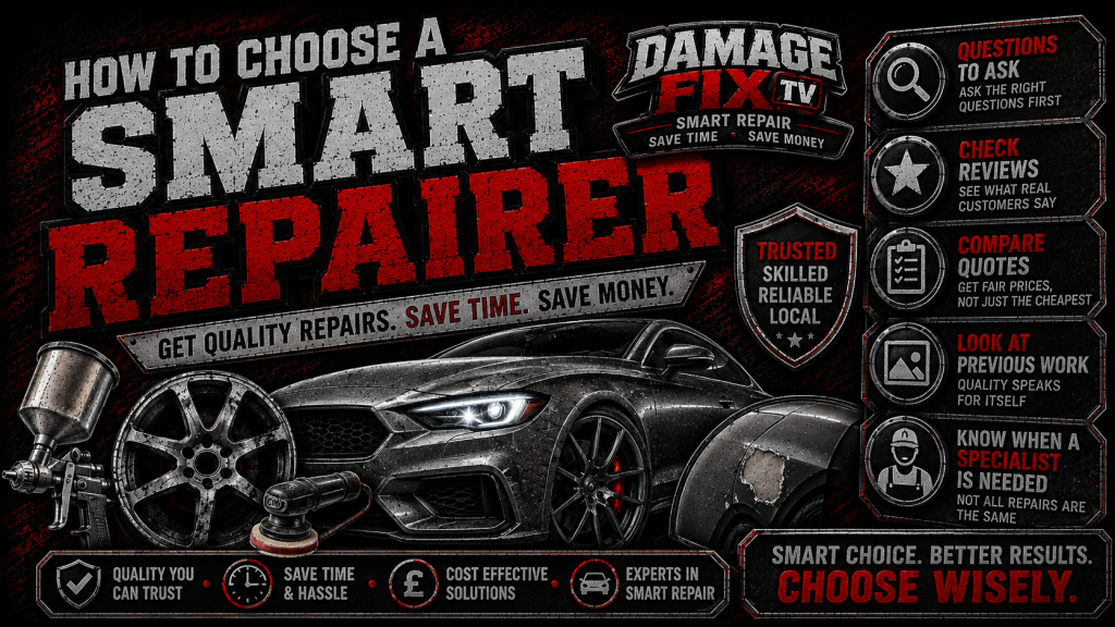 how to choose a smart repairer near me