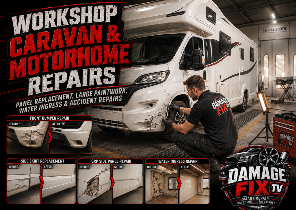 caravan bodywork repairs