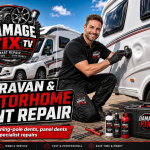 caravan motorhome dent repairs