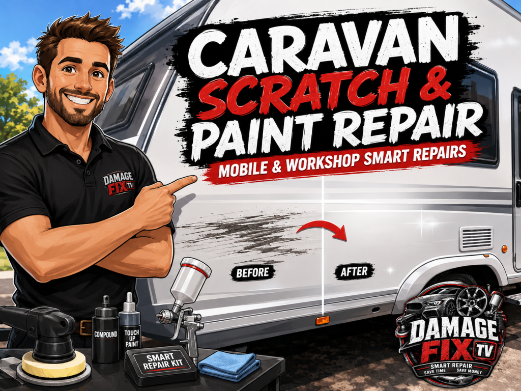 caravan scratch repair