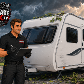 caravan hail damage repair