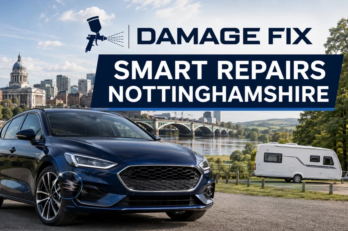 Damage Fix SMART Repairs Nottinghamshire county hub