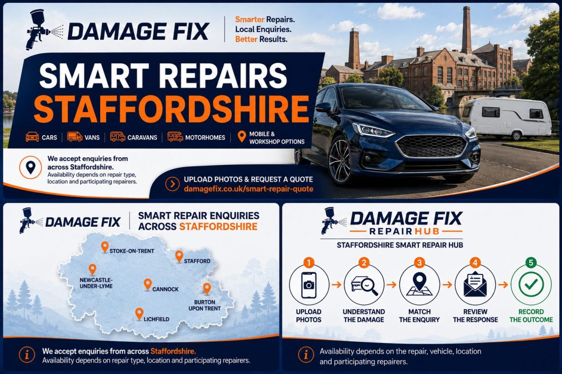 smart repairs staffordshire