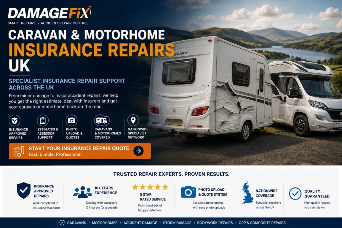 caravan and insurance repair centre