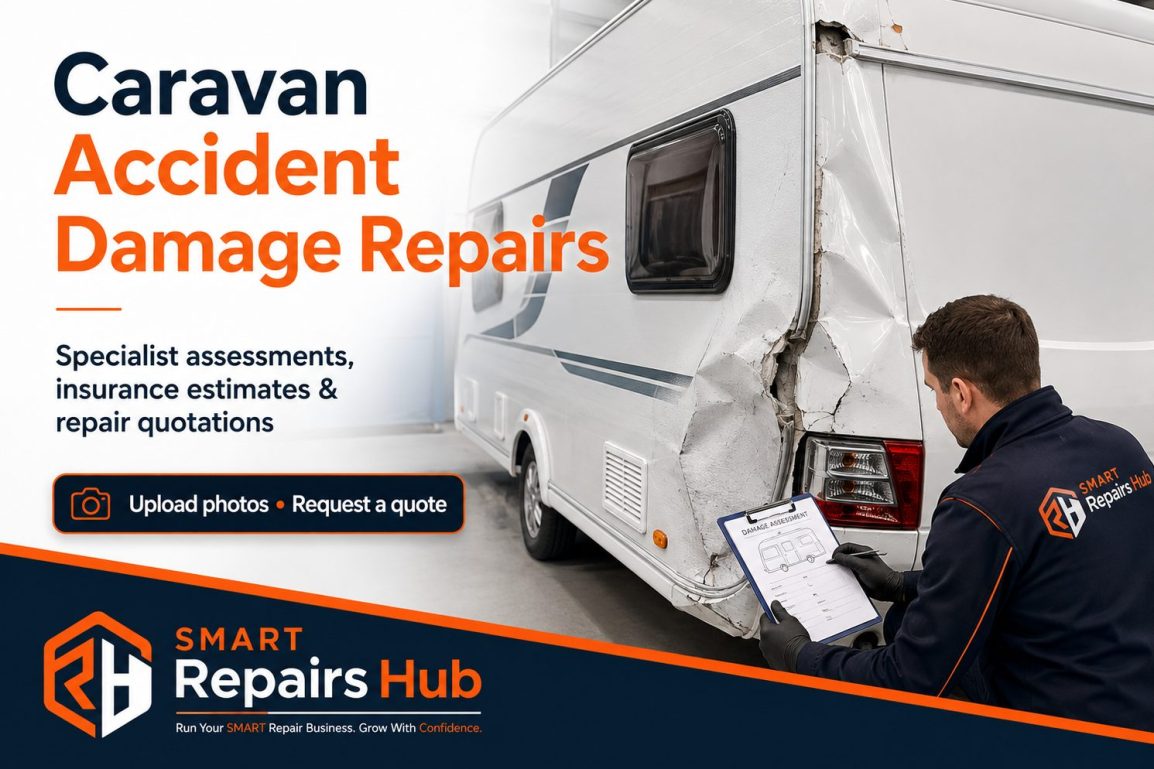 caravan accident damage repairs