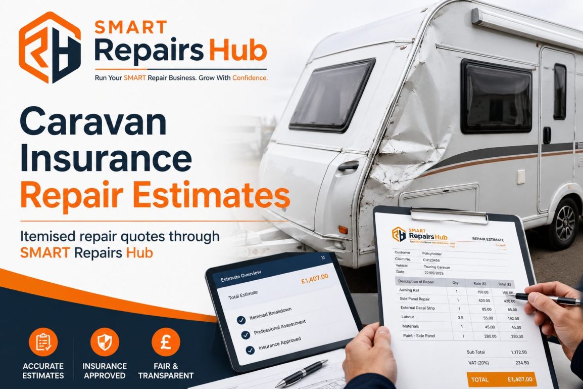 caravan insurance repair estimates